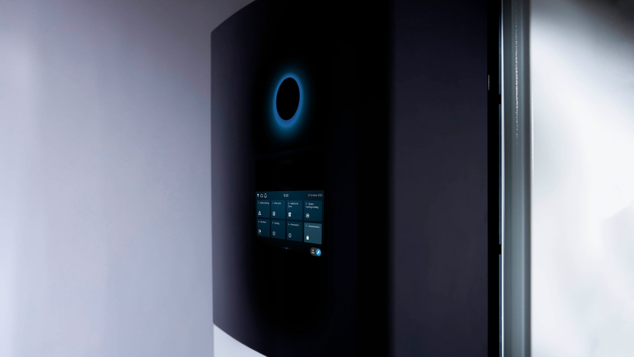 Daikin Altherma 4 H F touchscreen