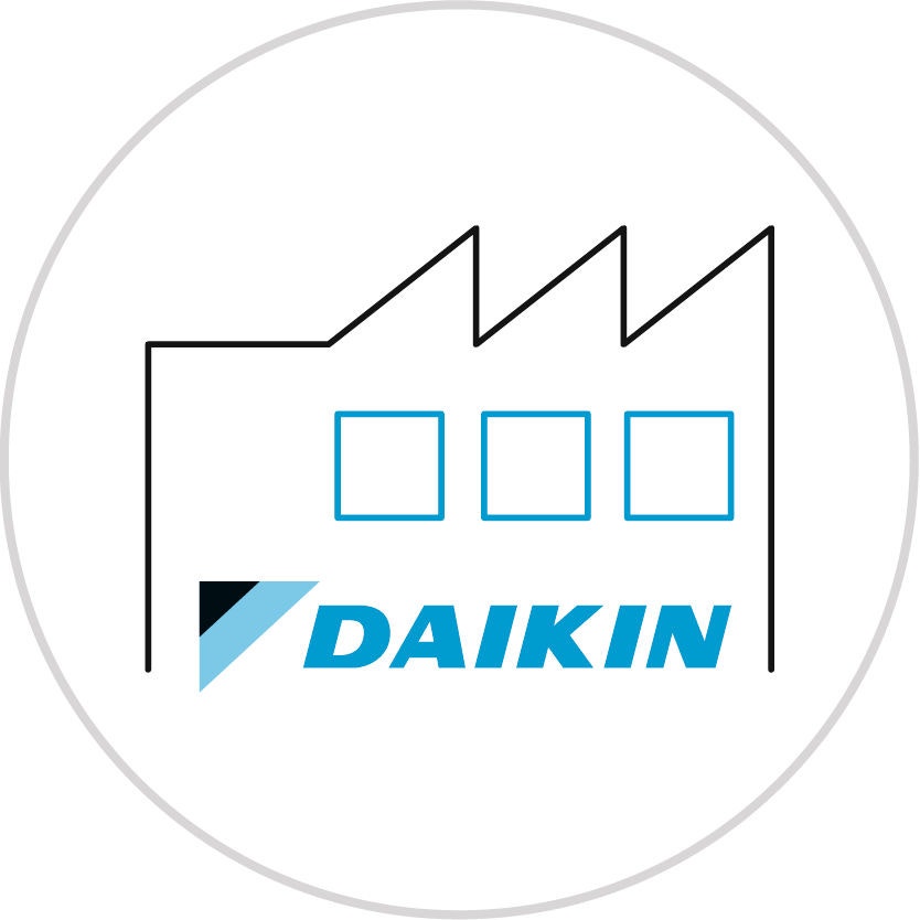 ikona Daikin kuće
