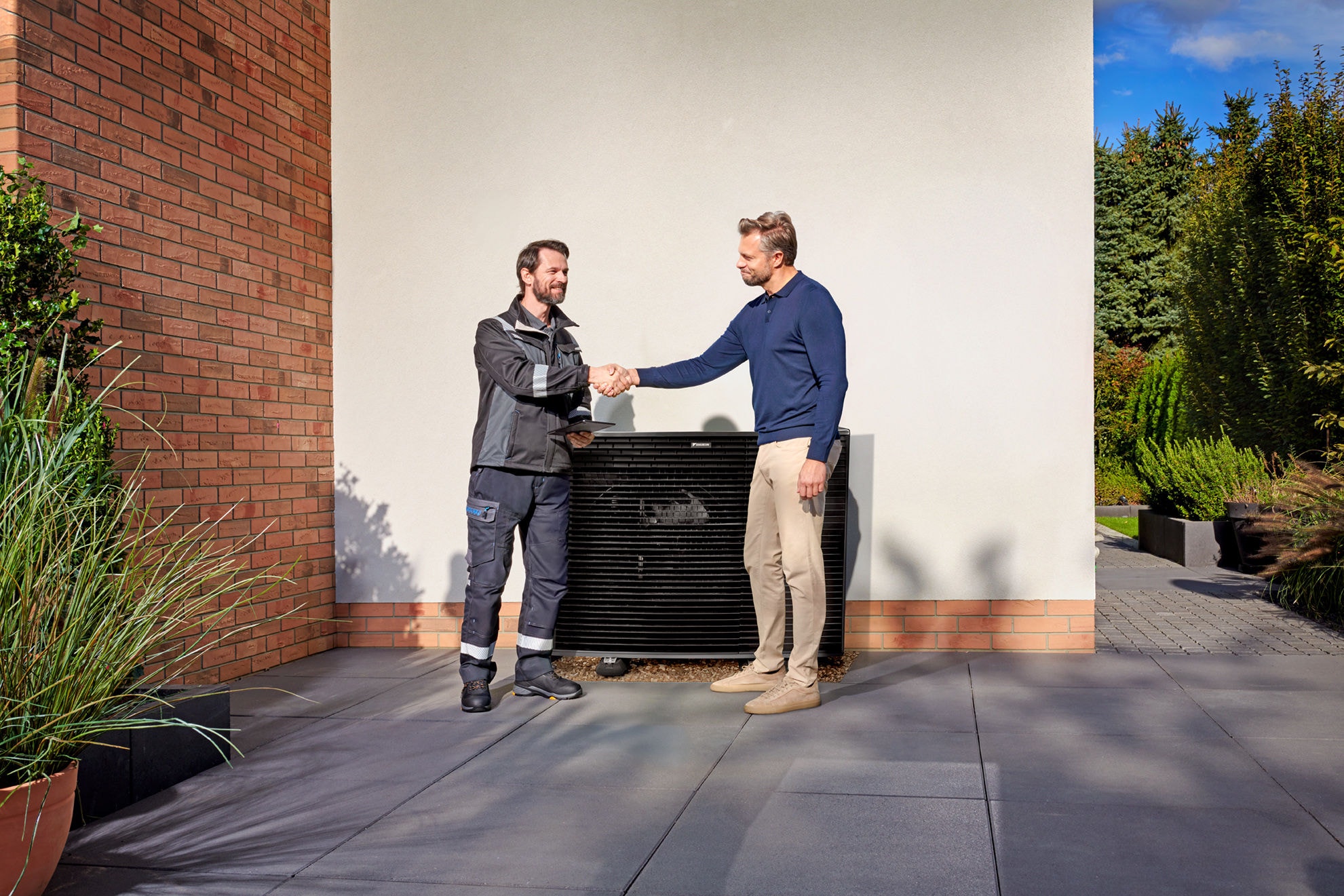 Vanjska jedinica ugrađene dizalice topline Daikin Altherma