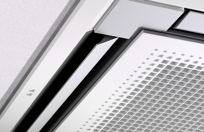 potpuno ravna kazetna jedinica pojedinačno upravljanje klapnama