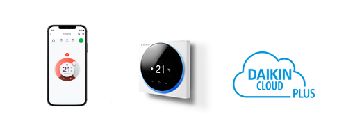 smarthphone, daikin cloud plus